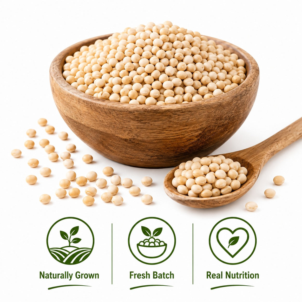 White Ulundhu - Urad Dhal (Whole)